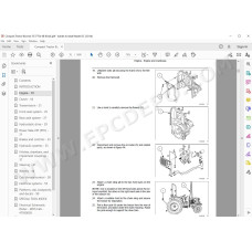 New Holland Tractor Boomer 33 37 Tier 4B service manual
