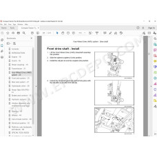New Holland Tractor Boomer 45 50 55 Tier 4B service manual