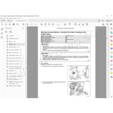 New Holland Tractor Boomer 40 50 Cab service manual
