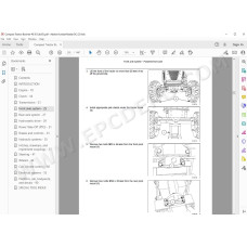 New Holland Tractor Boomer 40 50 Cab service manual