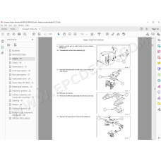 New Holland Tractor Boomer 40 50 Rops service manual