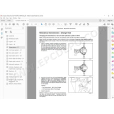 New Holland Tractor Boomer 40 50 Rops service manual