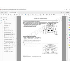 New Holland Tractor Boomer 40 50 Rops service manual