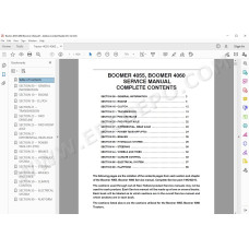 New Holland Tractor Boomer 4055 4060 service manual