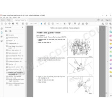New Holland Tractor Boomer 46D, 54D CVT Tier 4B service manual