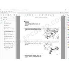 New Holland Tractor Boomer 40D 45D 50D CVT Tier 3 service manual