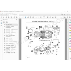 New Holland Tractor T1010 T1030 T1110 service manual