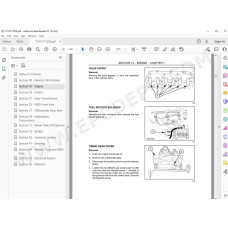 New Holland Tractor T1510 T1520 service manual