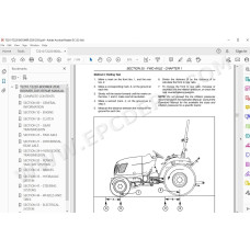 New Holland Tractor T2210 T2220 Boomer 2030 2035 service manual