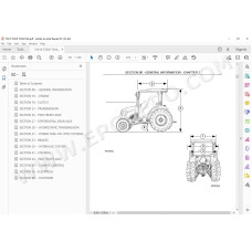 New Holland Tractor T2310 T2320 T2330 service manual
