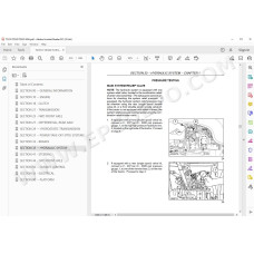 New Holland Tractor T2310 T2320 T2330 service manual