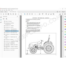 New Holland Tractor T2410 T2420 service manual