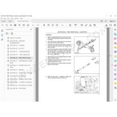 New Holland Tractor T2410 T2420 service manual
