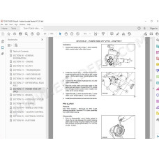 New Holland Tractor T2410 T2420 service manual