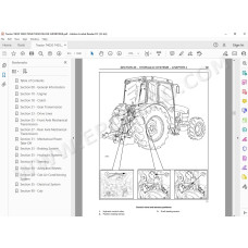 New Holland Tractor T4020 T4030 T4040 T5050 Deluxe / Supersteer service manual