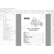 New Holland Tractor T4040 T4050 service manual