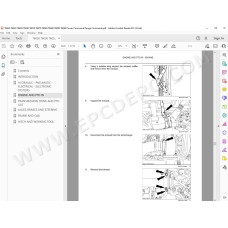 New Holland Tractor T6030 T6050 T6070 T6080 T6090 Power / Range Command service manual