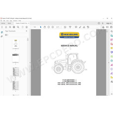 New Holland Tractor T7.240 T7.245 service manual