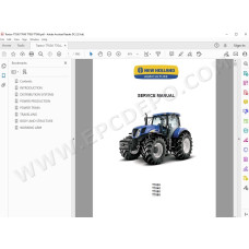 New Holland Tractor T7030 T7040 T7050 T7060 service manual