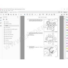 New Holland Tractor T7510 T7520 T7530 T7540 T7550 service manual