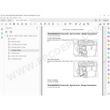 New Holland Tractor T8010 T8020 T8030 T8040 T8050 service manual