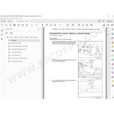 New Holland Tractor T8010 T8020 T8030 T8040 T8050 service manual