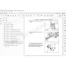 New Holland Tractor TB100 TB110 TB120 service manual