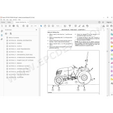 New Holland Tractor TC31DA TC34DA service manual