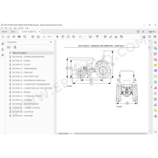 New Holland Tractor TC35A TC40A TC45A service manual