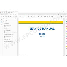New Holland Tractor TD3.50 service manual