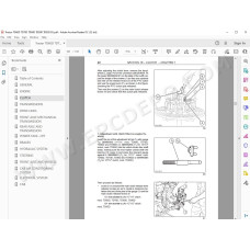 New Holland Tractor TD60D TD70D TD80D TD90D TD95D service manual