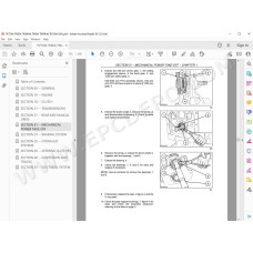 New Holland Tractor TK75VA TK80A TK80MA service manual