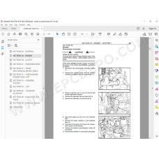 New Holland Tractor TK76 TK85 TK85M service manual