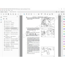 New Holland Tractor TN55D TN65D TN70D TN75D service manual