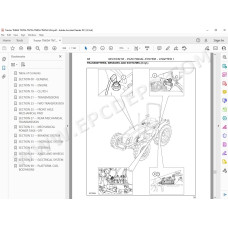 New Holland Tractor TN60A TN70A TN75A TN85A TN95A service manual
