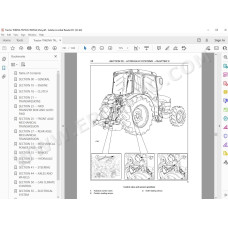 New Holland Tractor TN60VA TN75VA TN95VA service manual