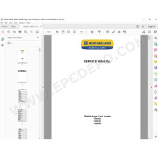 New Holland Sugar Cane Loader TS6000 TS6020 TS6030 TS6040 service manual