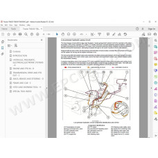 New Holland Tractor TS6020 TS6030 TS6030HC service manual