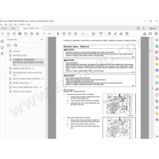 New Holland Tractor TS6020 TS6030 TS6030HC service manual