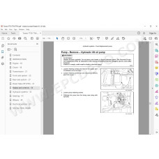 New Holland Tractor TT35 TT40 TT45 service manual