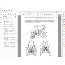 New Holland Tractor TT45A TT50A service manual