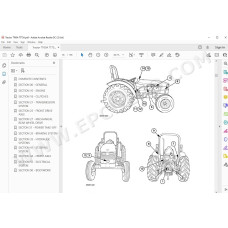 New Holland Tractor TT60A TT75A service manual