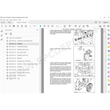 New Holland Tractor TV145 service manual