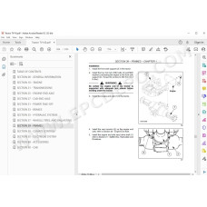 New Holland Tractor TV145 service manual