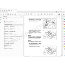 New Holland Tractor TV6070 Master service manual