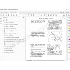 New Holland Tractor TV6070 Master service manual