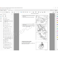 New Holland Tractor Workmaster 35 40 Tier 4B service manual