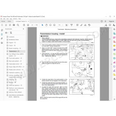 New Holland Tractor Workmaster 35 40 Tier 4B service manual