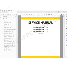 New Holland Tractor Workmaster 55 65 75 service manual