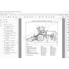 New Holland Self-Propelled Windrower HW345 HW365 service manual